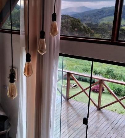 Chale Com Vidros E Hidromassagem Villa São Bento do Sapucaí Eksteriør billede