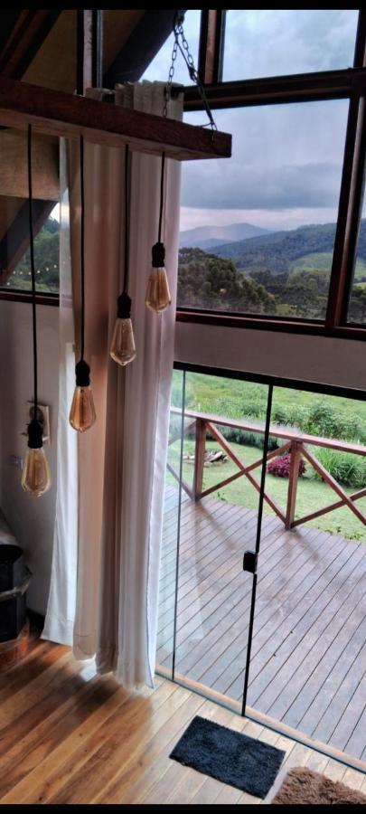 Chale Com Vidros E Hidromassagem Villa São Bento do Sapucaí Eksteriør billede